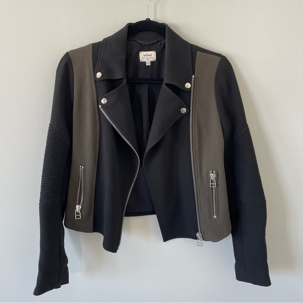 Aritzia Wilfred Montesson Moto Jacket